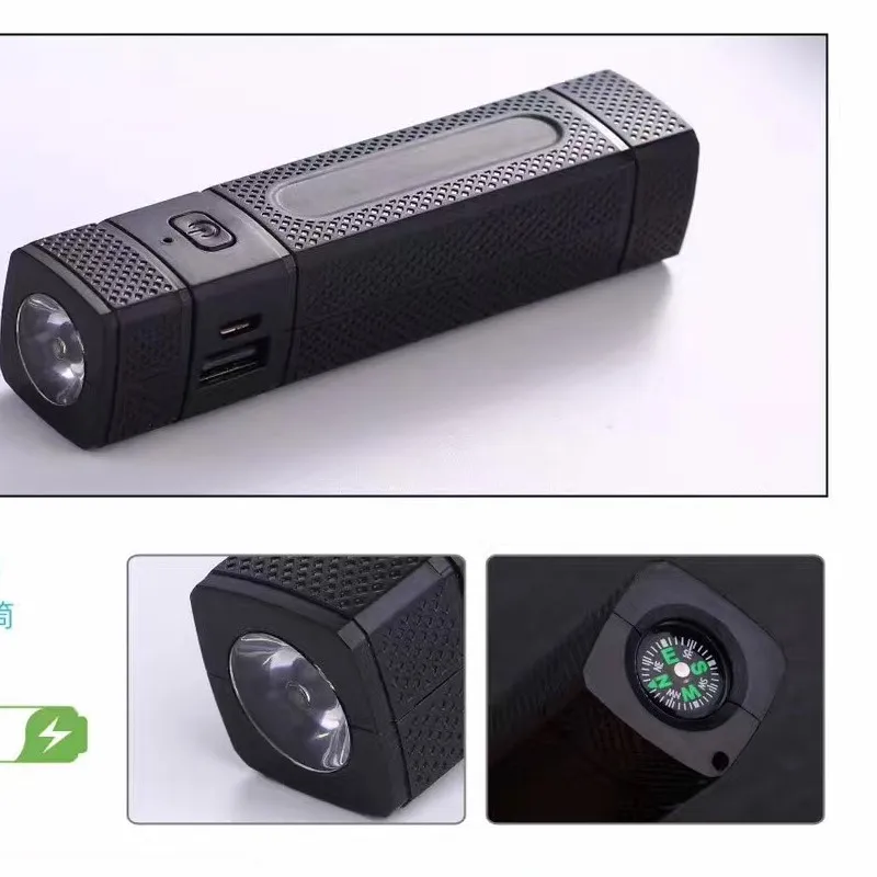 Power Bank DIY 1 18650 battery Case with LED Flashlight compass USB Charger For Smart Phone USB Gadgets
Power Bank DIY 1 18650 battery Case with LED Flashlight compass USB Charger For Smart Phone USB Gadgets
