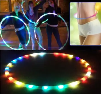 Sport Hoops 7Color Creative LED Colorful glow Sport Hoop Child adult Creative performance Fitness shaping body building
Sport Hoops 7Color Creative LED Colorful glow Sport Hoop Child adult Creative performance Fitness shaping body building