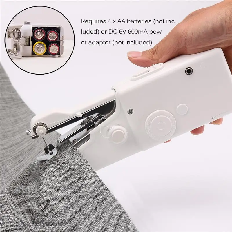 Handheld Electric Sewing Machine Mini Portable Handy Stitch Home Sewing Quick Hand-Held Single Stitch Handmade DIY Tool
Handheld Electric Sewing Machine Mini Portable Handy Stitch Home Sewing Quick Hand-Held Single Stitch Handmade DIY Tool