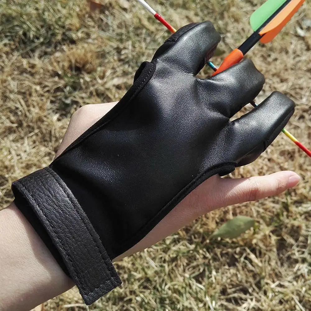 Archery Hand Guard Glove Finger Protector Traditional Shooting Glove Fits for Hunting Traditional Long Bow Protective Tool
Archery Hand Guard Glove Finger Protector Traditional Shooting Glove Fits for Hunting Traditional Long Bow Protective Tool