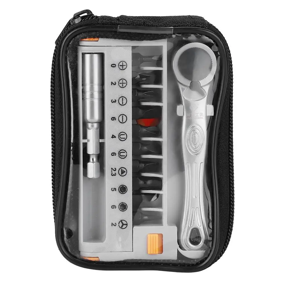 12 in 1 Portable Mini 1/4 Quick Ratchet Socket Wrench & Screwdriver Kit Bits Set Hand Repair Tool Hand Tool Set
12 in 1 Portable Mini 1/4 Quick Ratchet Socket Wrench & Screwdriver Kit Bits Set Hand Repair Tool Hand Tool Set