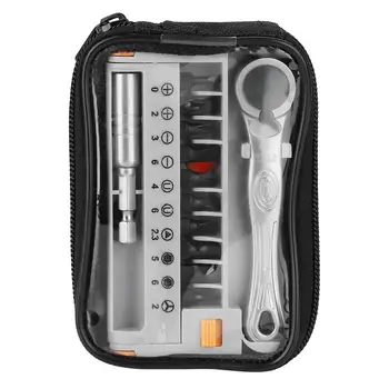 12 in 1 Portable Mini 1/4 Quick Ratchet Socket Wrench & Screwdriver Kit Bits Set Hand Repair Tool Hand Tool Set
12 in 1 Portable Mini 1/4 Quick Ratchet Socket Wrench & Screwdriver Kit Bits Set Hand Repair Tool Hand Tool Set