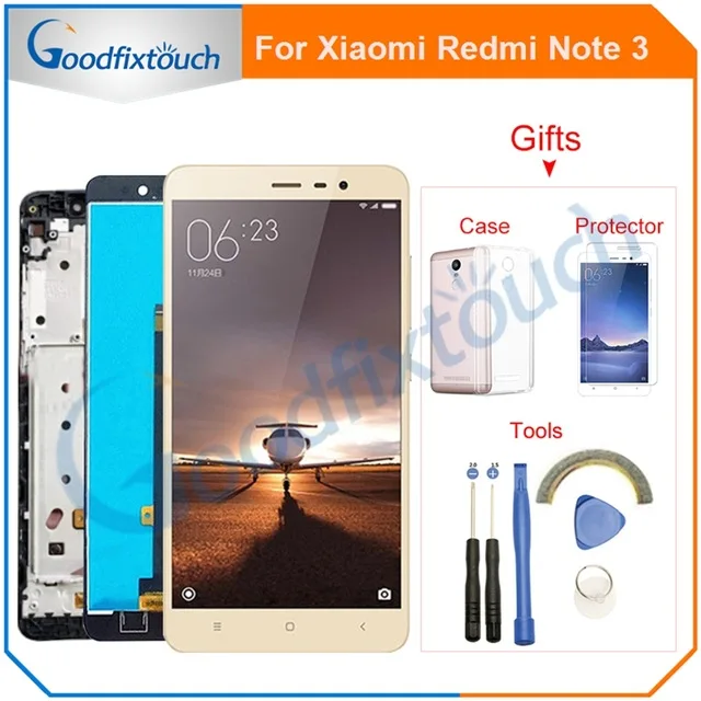 LCD For Xiaomi Redmi Note 3 Note3 LCD Display Touch Screen Digitizer Assembly With Frame With Gift Replacelment Parts
LCD For Xiaomi Redmi Note 3 Note3 LCD Display Touch Screen Digitizer Assembly With Frame With Gift Replacelment Parts