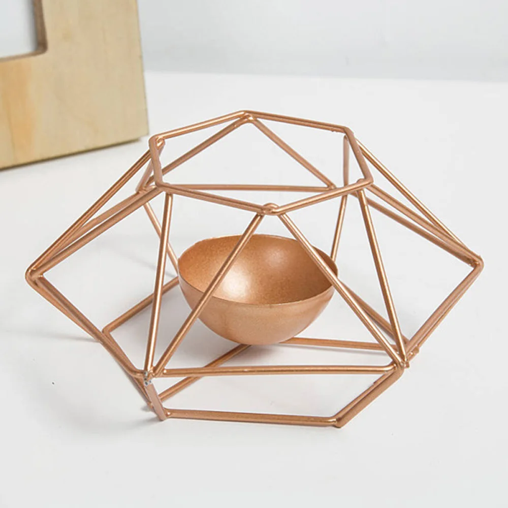 1PC Nordic Geometric Candlestick Candle Holder Copper Gold Metal TeaLight Holder Candle Holder Lantern Wedding Home Decorations
1PC Nordic Geometric Candlestick Candle Holder Copper Gold Metal TeaLight Holder Candle Holder Lantern Wedding Home Decorations