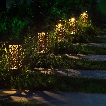 6Pcs Hollow Solar Lawn Lights Outdoor Waterproof LED Garden Lamp Villa Outdoor Landscape Led Lawn Insertion Light For Yard Path
6Pcs Hollow Solar Lawn Lights Outdoor Waterproof LED Garden Lamp Villa Outdoor Landscape Led Lawn Insertion Light For Yard Path