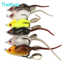 6pcs/lot Fishing Lures 5cm 10.5g snakehead Fishing Tackle Artificial Quality Professional 6 Colors Swimbait Lifelike Mouse bait 
6pcs/lot Fishing Lures 5cm 10.5g snakehead Fishing Tackle Artificial Quality Professional 6 Colors Swimbait Lifelike Mouse bait