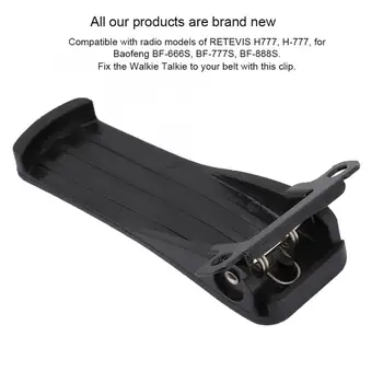 10pcs Original H777 Belt Clip For Baofeng BF-888S BF-666S BF-777S Retevis H-777 Hot
10pcs Original H777 Belt Clip For Baofeng BF-888S BF-666S BF-777S Retevis H-777 Hot