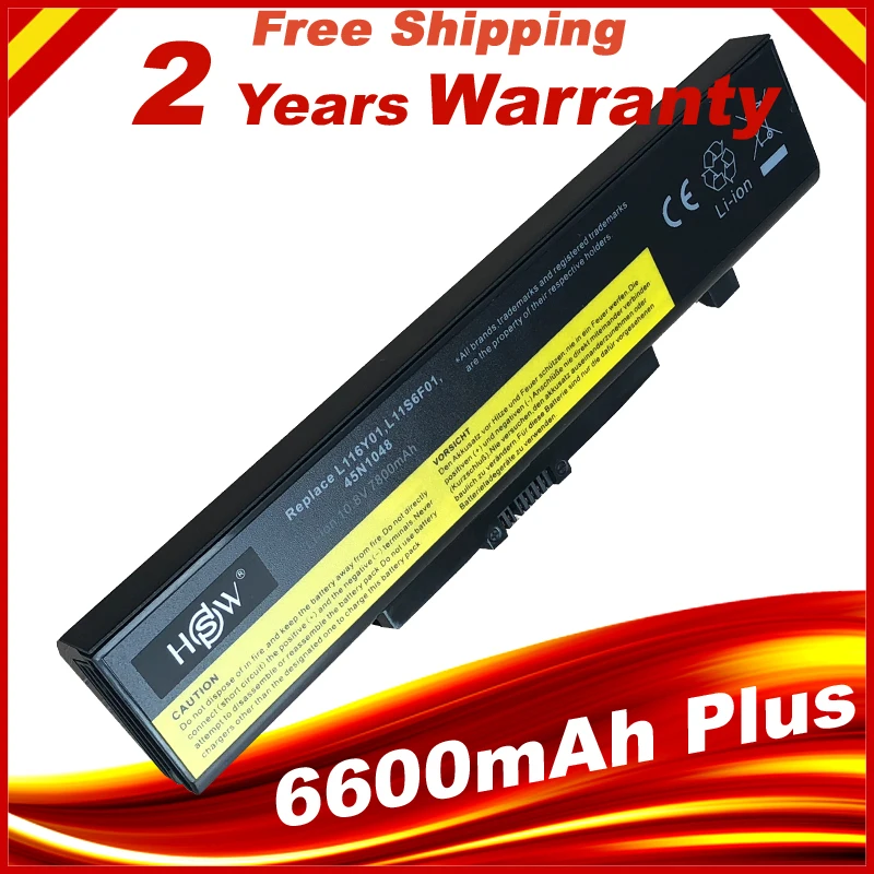 7800mAh Laptop Battery FOR LENOVO G580 Z380 Z380AM Y480 G480 V480 Y580 G580AM L11S6Y01 L11L6Y01
7800mAh Laptop Battery FOR LENOVO G580 Z380 Z380AM Y480 G480 V480 Y580 G580AM L11S6Y01 L11L6Y01