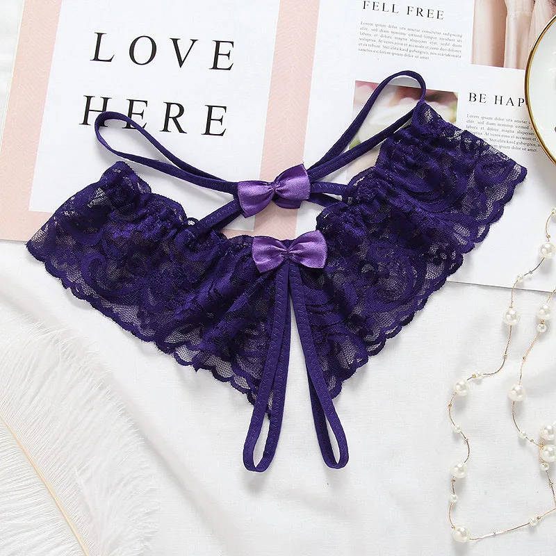 Sale Elastic Lace Sexy Women Panties Hollow Out G-string Transparent Underwear Valentines Gift
Sale Elastic Lace Sexy Women Panties Hollow Out G-string Transparent Underwear Valentines Gift