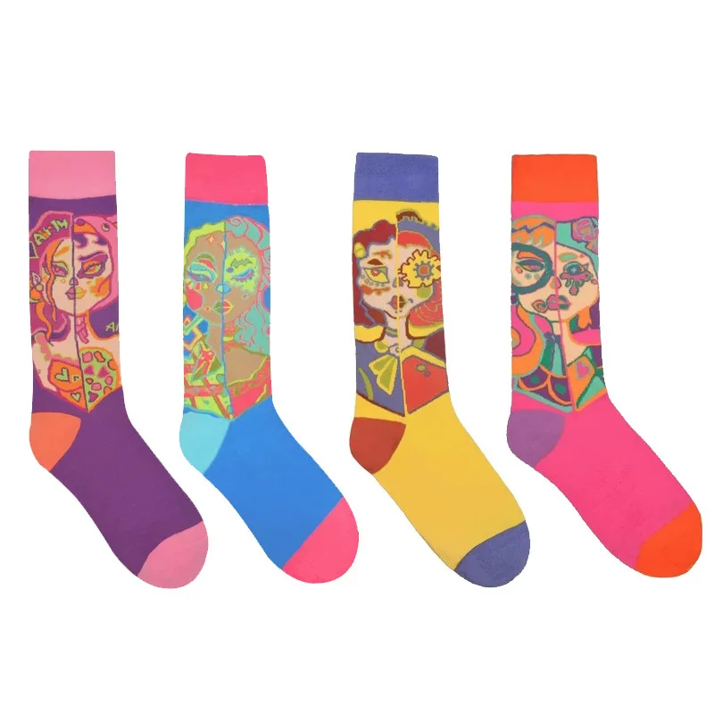 PEONFLY 1 Pair 2019 Newest Men's Colorful Comfortable Causal Dress Skateboard Socks Shark Geometry Pattern Funny Wedding Socks
PEONFLY 1 Pair 2019 Newest Men's Colorful Comfortable Causal Dress Skateboard Socks Shark Geometry Pattern Funny Wedding Socks