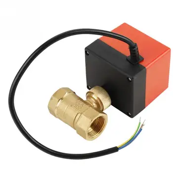 DC 12V G3/4" DN20 Brass 2 Way Motorized Ball Electrical Valve for Flow Control Tool for for hvac Fan Coil and hvac End Hot
DC 12V G3/4" DN20 Brass 2 Way Motorized Ball Electrical Valve for Flow Control Tool for for hvac Fan Coil and hvac End Hot
