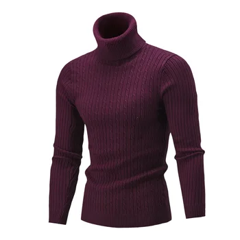 Autumn And Winter New Style Turtleneck Foreign Trade Leisure Fashion Simple Cable Sweater Jumpers
Autumn And Winter New Style Turtleneck Foreign Trade Leisure Fashion Simple Cable Sweater Jumpers