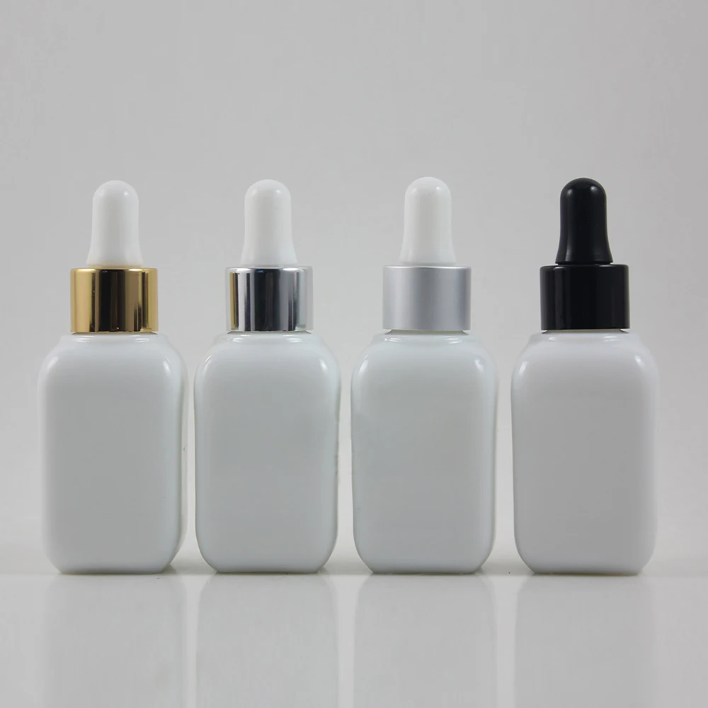 

30ml white glass dropper bottle fancy e liquid bottles with dropper and glass pipette