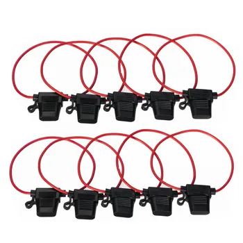 5Pcs 12V 30A Medium Car Fuse Holder Water-resistant Waterproof Automotive Fuse Holder With Cover Inline Blade Fuse Holder Auto
5Pcs 12V 30A Medium Car Fuse Holder Water-resistant Waterproof Automotive Fuse Holder With Cover Inline Blade Fuse Holder Auto