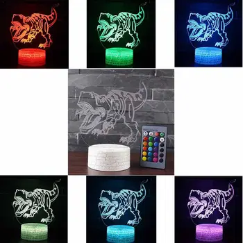 Dinosaur 3D Small Light toy Led Remote Control Colorful Touch Illuminate Cartoon toy Dinosaur Shape Night Glowing Toy
Dinosaur 3D Small Light toy Led Remote Control Colorful Touch Illuminate Cartoon toy Dinosaur Shape Night Glowing Toy