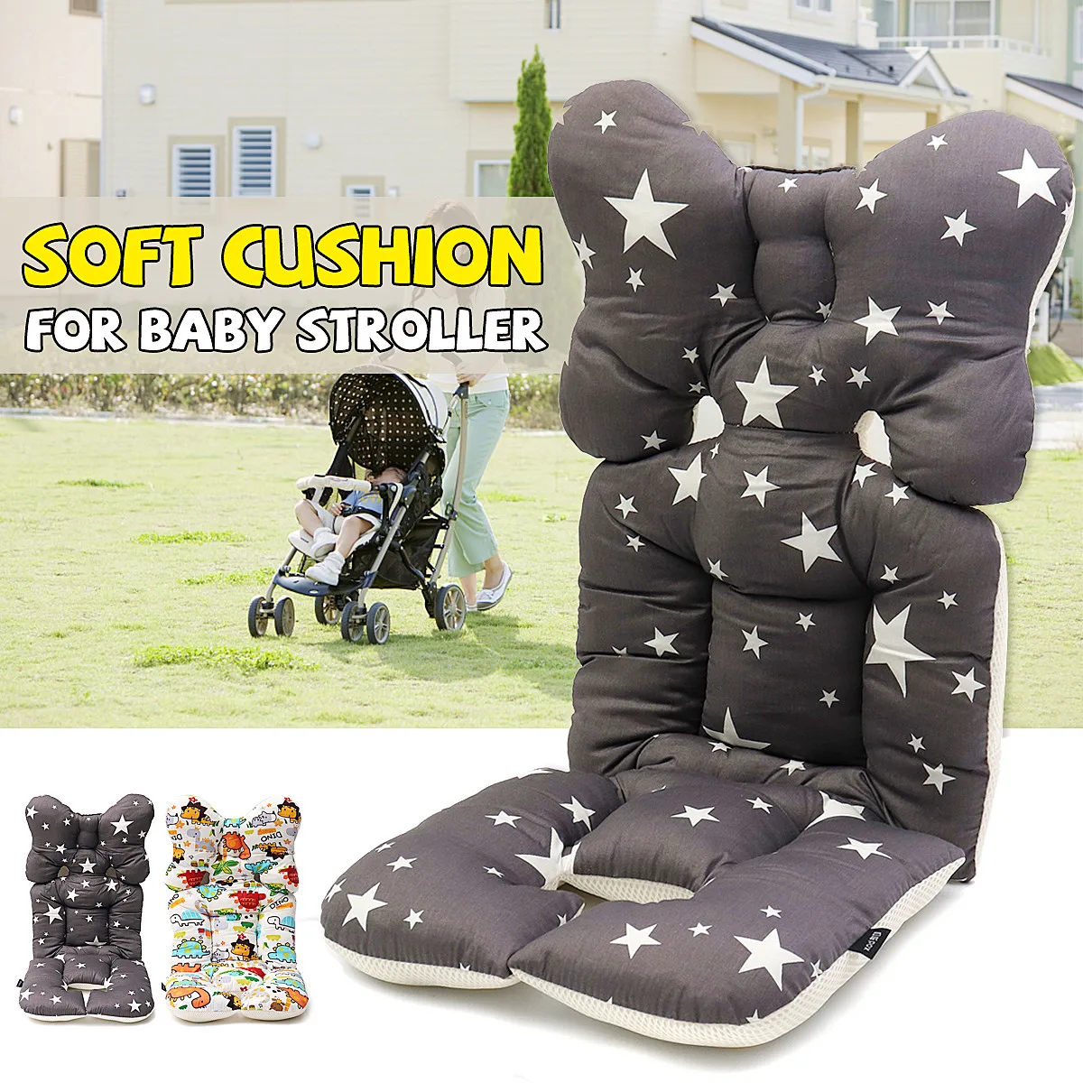 Baby Printed Stroller Pad Seat Warm Cushion Pad mattresses Pillow Cover Child Carriage Cart Thicken Pad Trolley Chair Cushion
Baby Printed Stroller Pad Seat Warm Cushion Pad mattresses Pillow Cover Child Carriage Cart Thicken Pad Trolley Chair Cushion