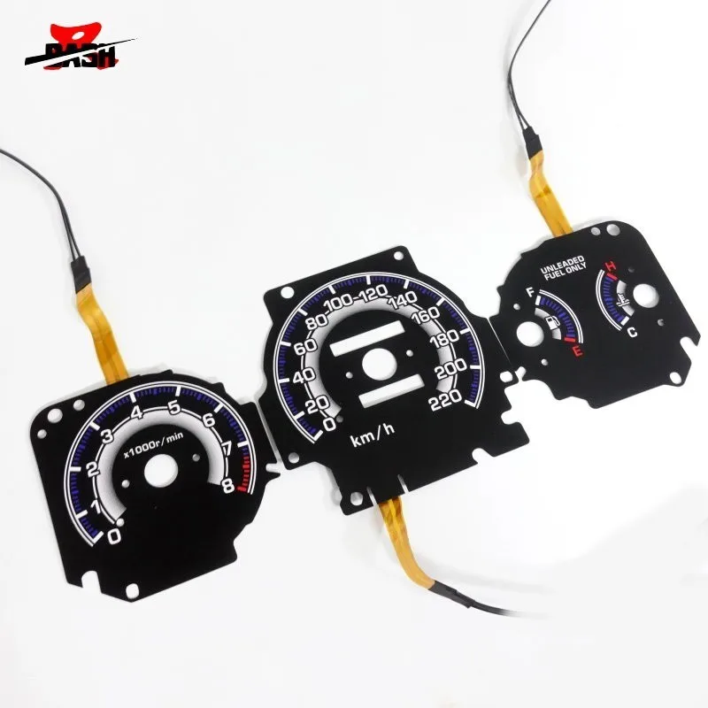 DASH EL Glow Gauge for Civic EK 1996 1999 Manual transmission Reverse Black panel White light
DASH EL Glow Gauge for Civic EK 1996 1999 Manual transmission Reverse Black panel White light