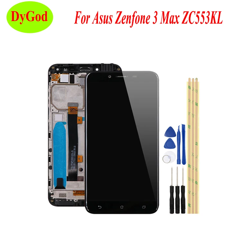 ЖК дисплей 5 дюйма для Asus Zenfone 4 Max ZC554KL /3 ZC553KL и сенсорный экран с рамкой телефона ASUS