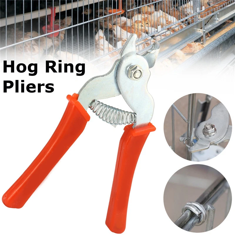 15.6x12cm Manganese Steel Hog Ring Pliers Tool M Shaped Clips Staples Bird Chicken Mesh Cage Wire Fencing Netting Durable Tool
15.6x12cm Manganese Steel Hog Ring Pliers Tool M Shaped Clips Staples Bird Chicken Mesh Cage Wire Fencing Netting Durable Tool