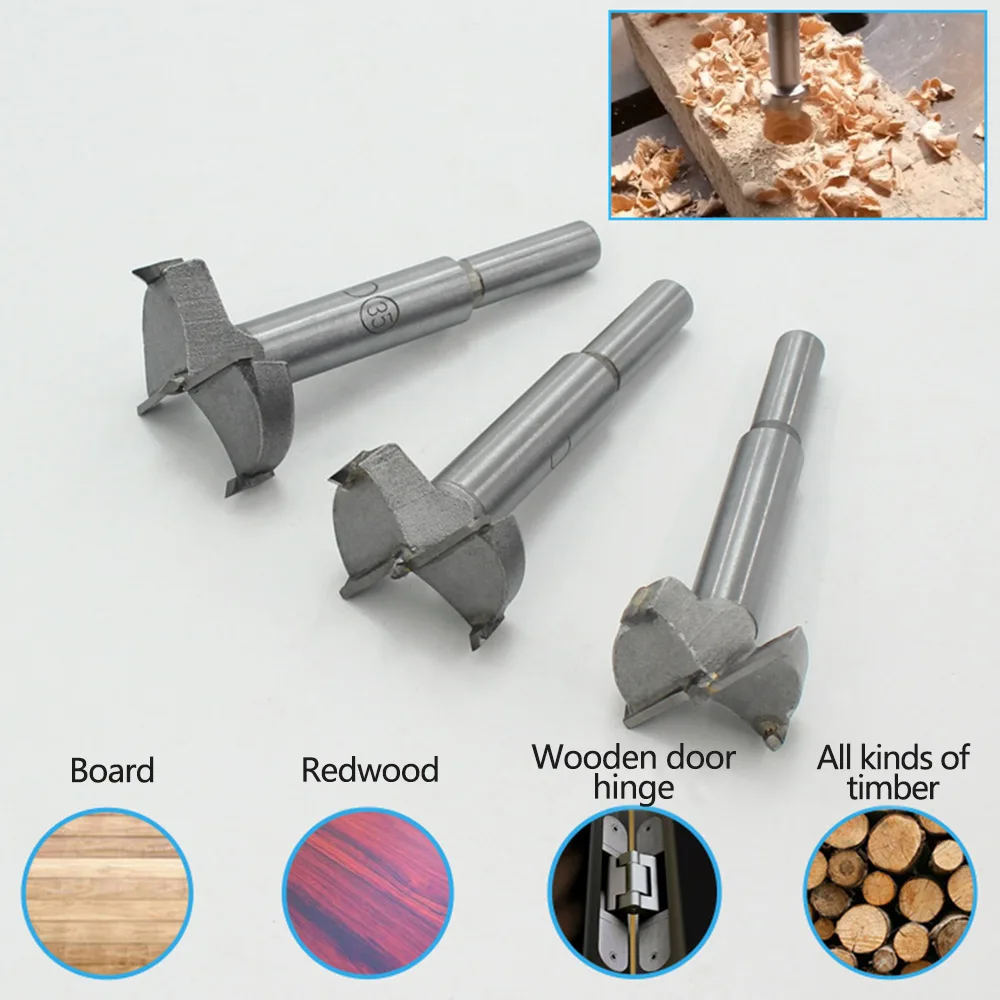 15mm-45mm Forstner Wood Drill Bit Self Centering Hole Tungsten Saw Cutter Woodworking Tools Set Carbon Steel Forstner Drill Bit
15mm-45mm Forstner Wood Drill Bit Self Centering Hole Tungsten Saw Cutter Woodworking Tools Set Carbon Steel Forstner Drill Bit