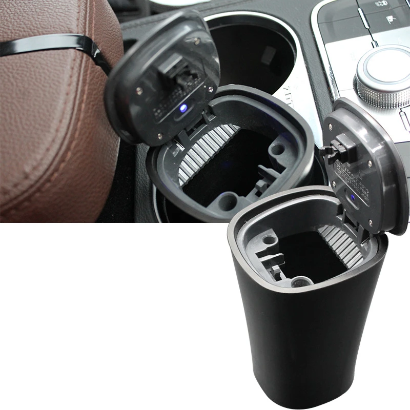 Universal Car Cigarette Ashtray Solar Power Detachable Storange Box Cup Holder Smokeless Blue LED Light Cover
Universal Car Cigarette Ashtray Solar Power Detachable Storange Box Cup Holder Smokeless Blue LED Light Cover