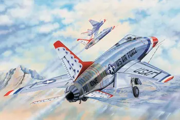 Trumpeter 03222 1/32 American F-100D Thunderbirds Plastic Model Kit Aircraft DIY
Trumpeter 03222 1/32 American F-100D Thunderbirds Plastic Model Kit Aircraft DIY