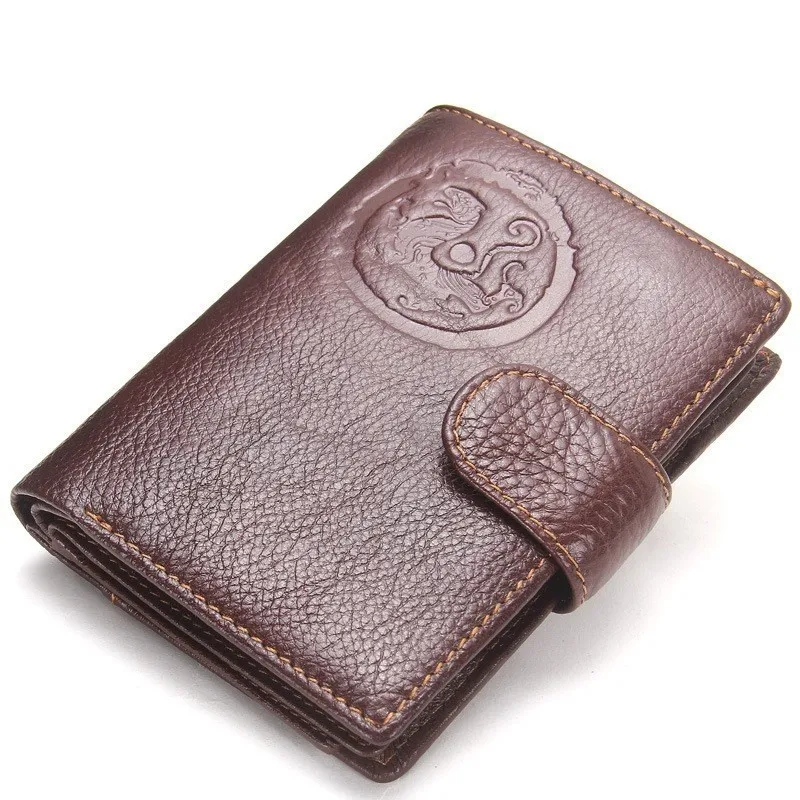 Vintage Men's Short Wallet Men Genuine Leather Clutch Wallets Purses Passport Cover Multi-Card Bit Retro Card Passport Holder
Vintage Men's Short Wallet Men Genuine Leather Clutch Wallets Purses Passport Cover Multi-Card Bit Retro Card Passport Holder