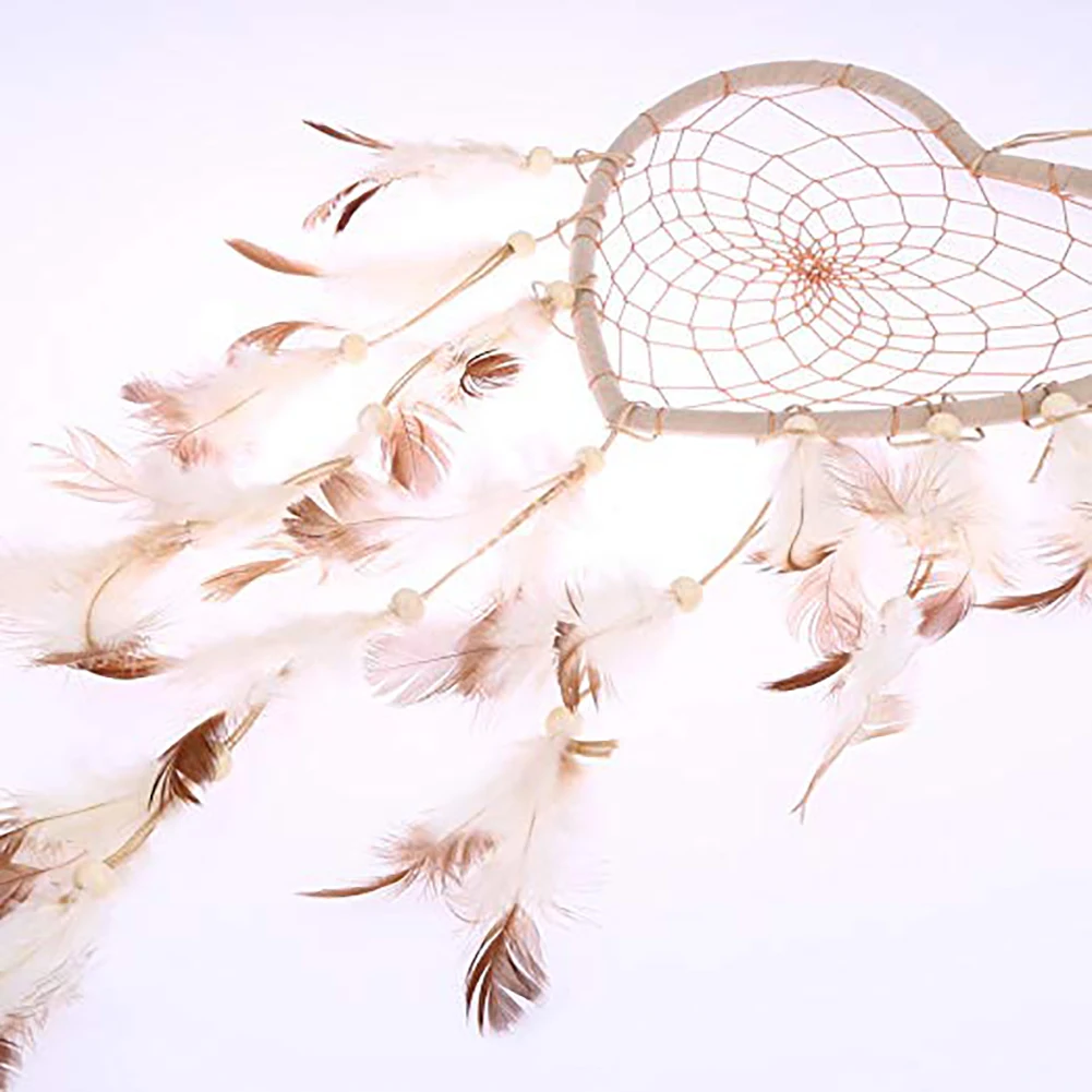 1PCS Indian Dream Catcher Feathers Beads Handmade Circular Heart Net Dreamcatcher Car Home Hanging Decoration Ornament
1PCS Indian Dream Catcher Feathers Beads Handmade Circular Heart Net Dreamcatcher Car Home Hanging Decoration Ornament