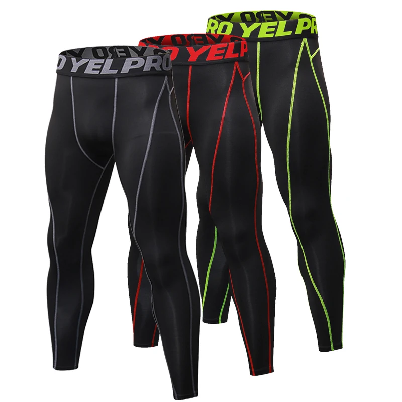 New GYM Compression Pants Men Elastic Workout Gym Fitness Tights Quick Dry Training Marathon Basketball running tights men
New GYM Compression Pants Men Elastic Workout Gym Fitness Tights Quick Dry Training Marathon Basketball running tights men