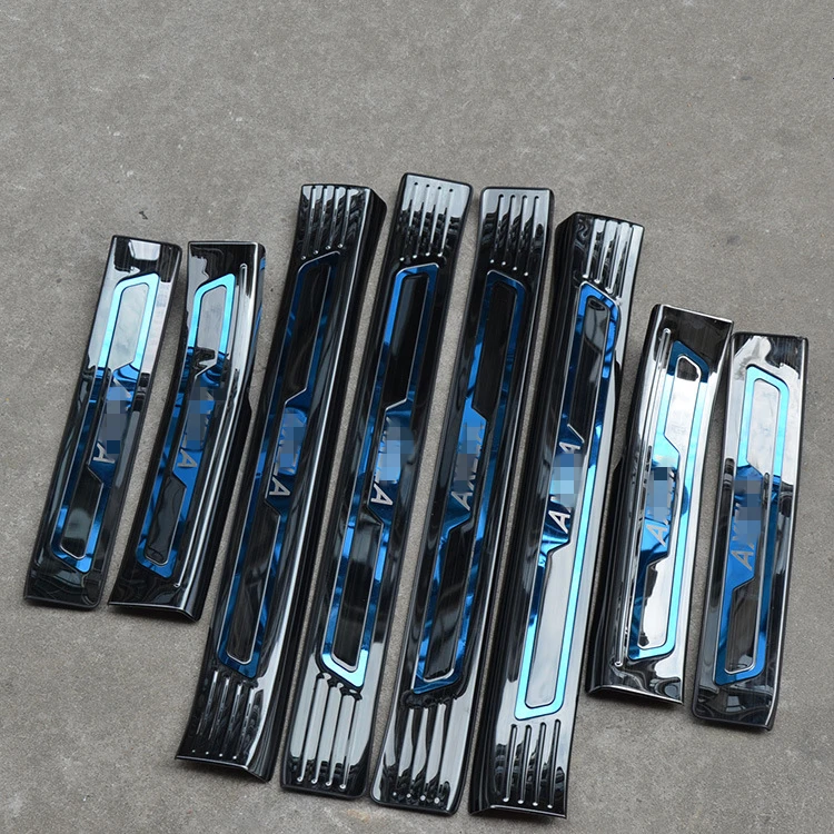8Pcs/Set Stainless Steel Car Door Sill Scuff Plate Welcome Pedal Cover Trim Car Styling For Mazda Axela Mazda 3 2014-2018
8Pcs/Set Stainless Steel Car Door Sill Scuff Plate Welcome Pedal Cover Trim Car Styling For Mazda Axela Mazda 3 2014-2018
