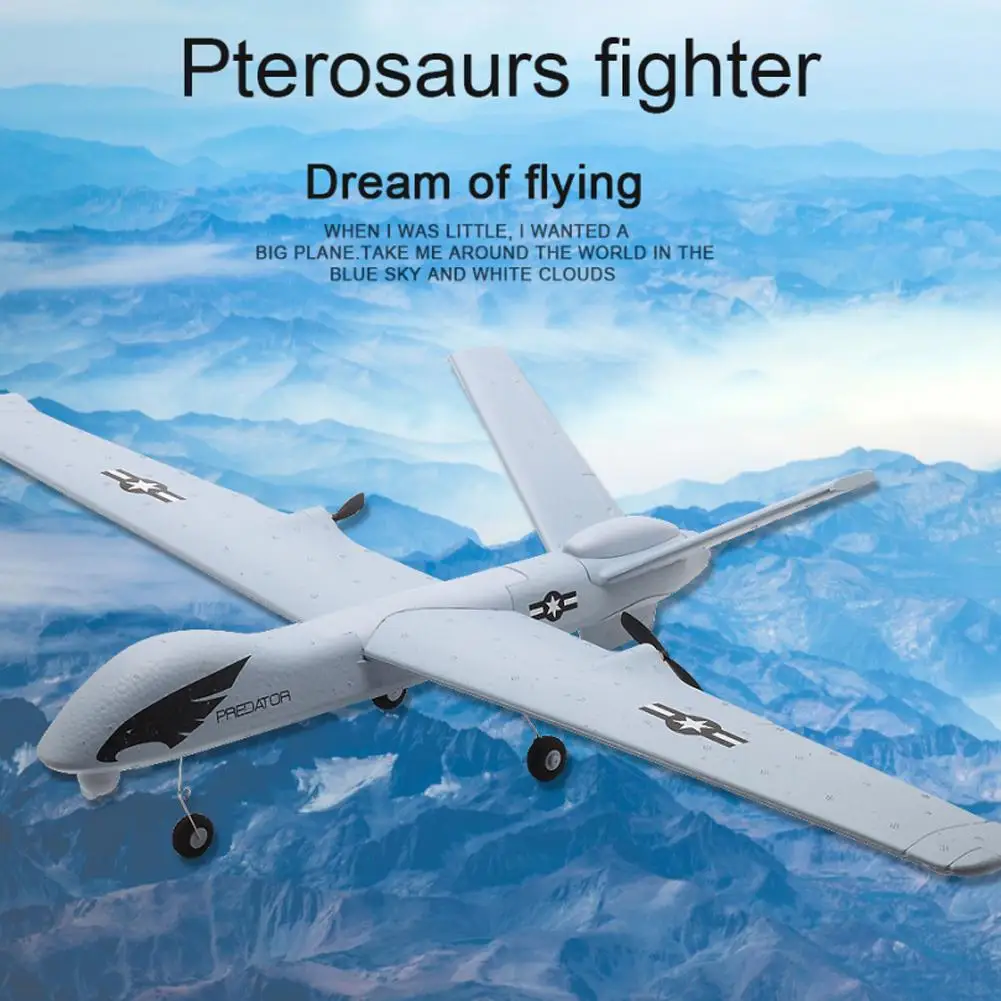 Z51 660mm Wingspan 2.4G 2CH EPP DIY Glider RC Airplane RTF Built-in Gyro Folding Wing Design, With Durable Landing Gear
Z51 660mm Wingspan 2.4G 2CH EPP DIY Glider RC Airplane RTF Built-in Gyro Folding Wing Design, With Durable Landing Gear