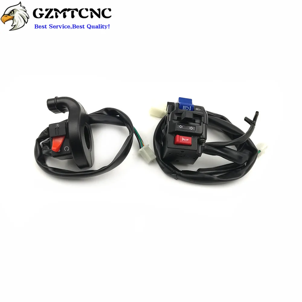 XG250 Horn Turn Signal Switches Electric Start Headlight on/off Flameout Switch handle Button Control For Yamaha Tricker XG 250
XG250 Horn Turn Signal Switches Electric Start Headlight on/off Flameout Switch handle Button Control For Yamaha Tricker XG 250
