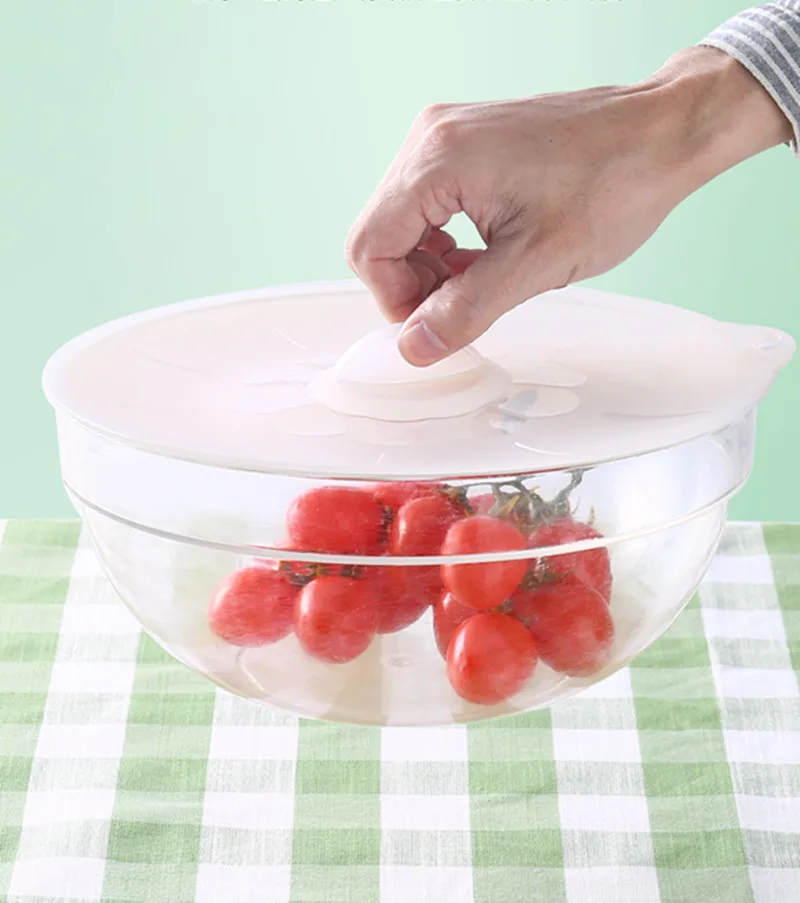 1PC Cooking Pot Pan Lid Cooking Tools Reusable Multifunction Fresh Keeping Microwave Bowl Silicon Cover
1PC Cooking Pot Pan Lid Cooking Tools Reusable Multifunction Fresh Keeping Microwave Bowl Silicon Cover