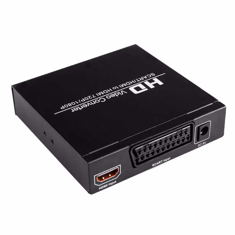 Преобразователь EastVita SCART HDMI в цифровой преобразователь Full HD 1080P адаптер для HDTV