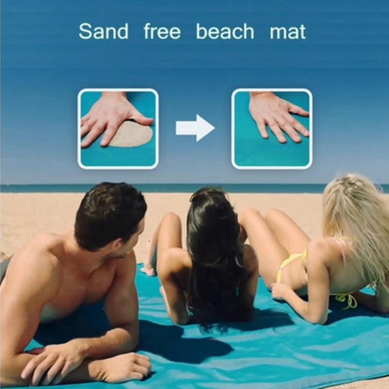 Solid Color Large Sand Free Beach Mat Magic Mat Beach Towel Anti-slip Outdoor Mat Waterproof Beach Blanket Camping Picnic Mat
Solid Color Large Sand Free Beach Mat Magic Mat Beach Towel Anti-slip Outdoor Mat Waterproof Beach Blanket Camping Picnic Mat