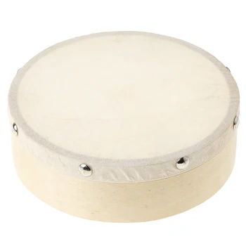 Tambourine Natural Skin Without Jingles Percussion Instrument Musical Toy Baby Bebe - 6 Inches
Tambourine Natural Skin Without Jingles Percussion Instrument Musical Toy Baby Bebe - 6 Inches