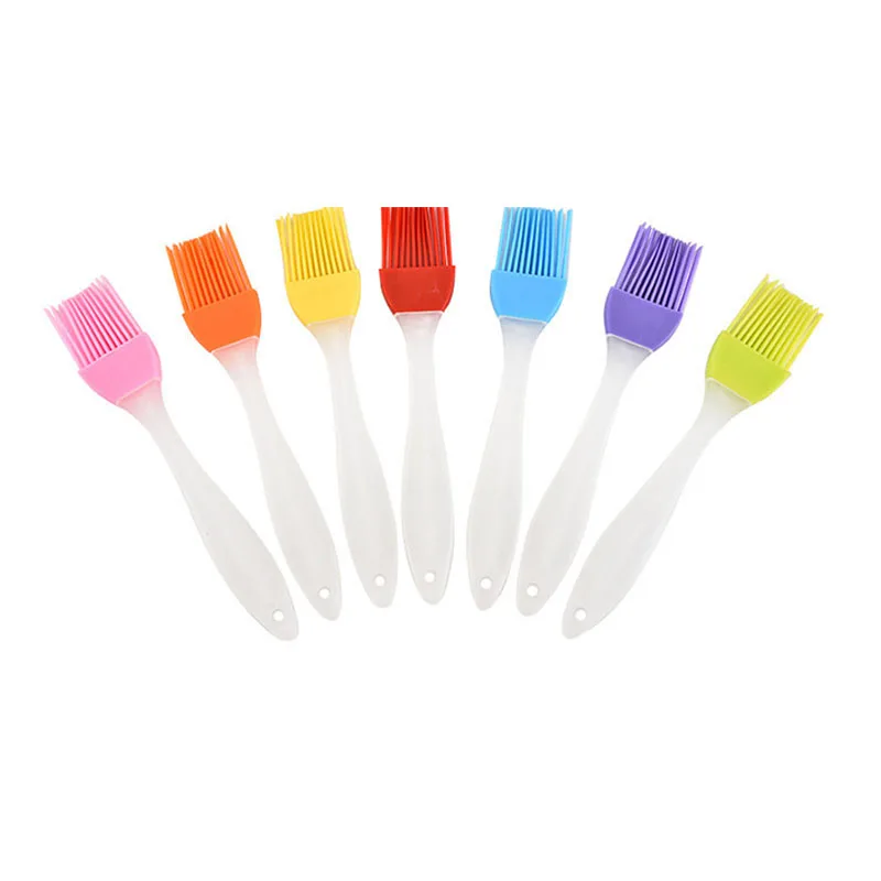 High quality silica gel grill brush PP handle cake grease brush silica gel brush Kitchen Baking outdoor BBQ tools
High quality silica gel grill brush PP handle cake grease brush silica gel brush Kitchen Baking outdoor BBQ tools