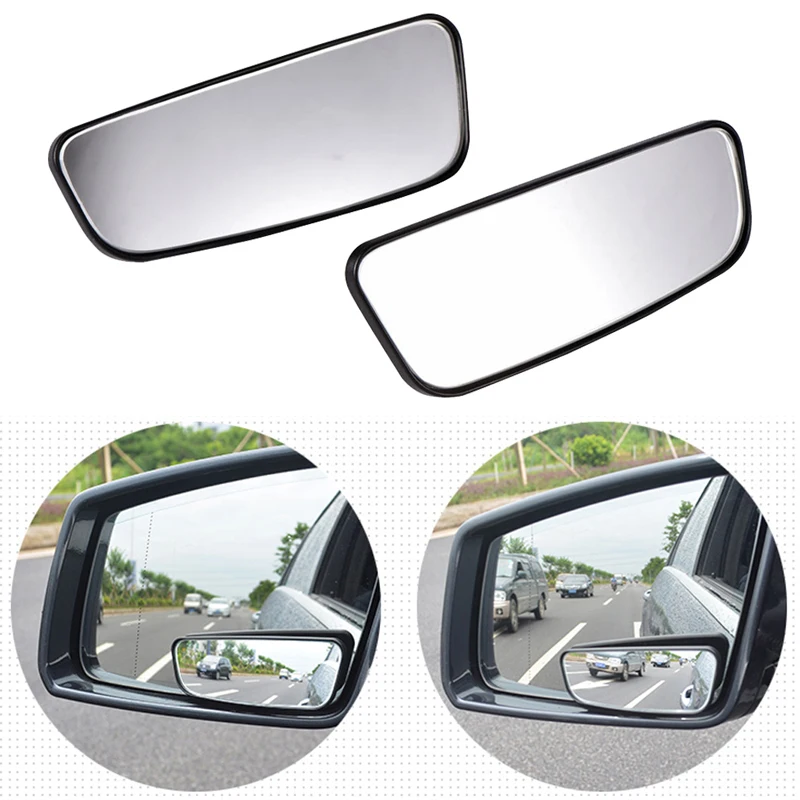 2Pcs Car Mirror 360 Degree Wide Angle Convex Blind Spot Mirror Parking Auto Rectangular Surface Aid Rear View Adjustable Mirror
2Pcs Car Mirror 360 Degree Wide Angle Convex Blind Spot Mirror Parking Auto Rectangular Surface Aid Rear View Adjustable Mirror