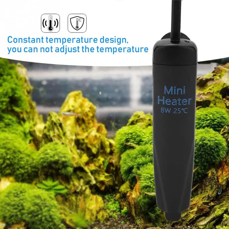 Shatterproof Constant Temperature Mini Heater Heating Warmer Aquarium Fish Tank turtle jar mini heating 220V 8/16/30/50WEU Plug
Shatterproof Constant Temperature Mini Heater Heating Warmer Aquarium Fish Tank turtle jar mini heating 220V 8/16/30/50WEU Plug