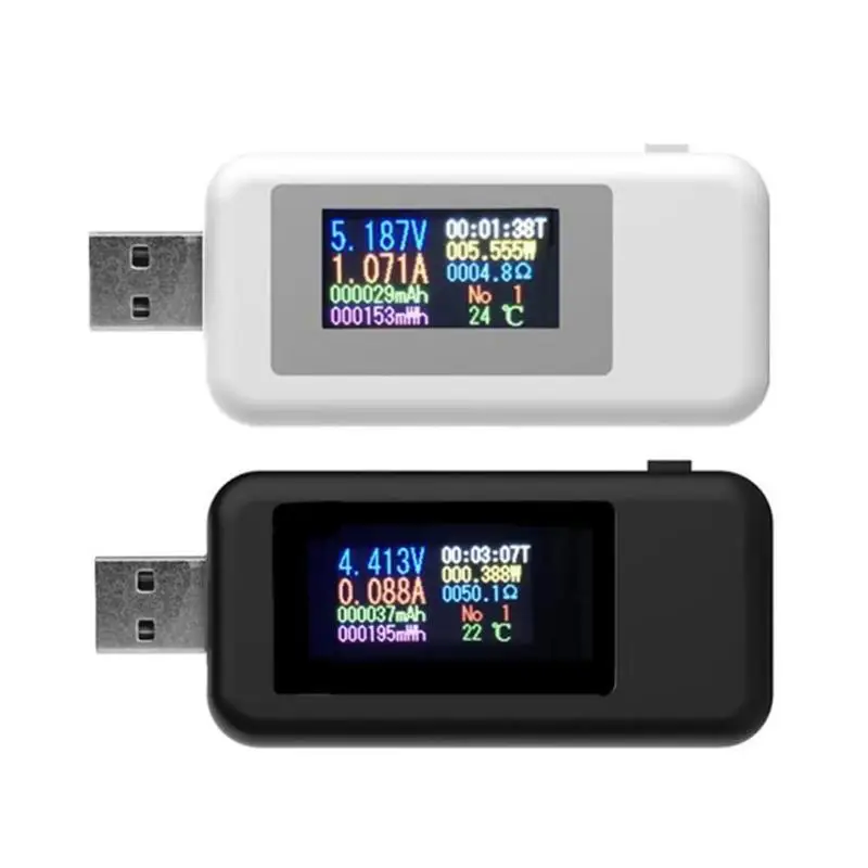 10 in 1 Digital Dispay 3V-30V USB Tester Current Voltage Charger Capacity Quick Charge Power Bank Meter Voltmeter
10 in 1 Digital Dispay 3V-30V USB Tester Current Voltage Charger Capacity Quick Charge Power Bank Meter Voltmeter