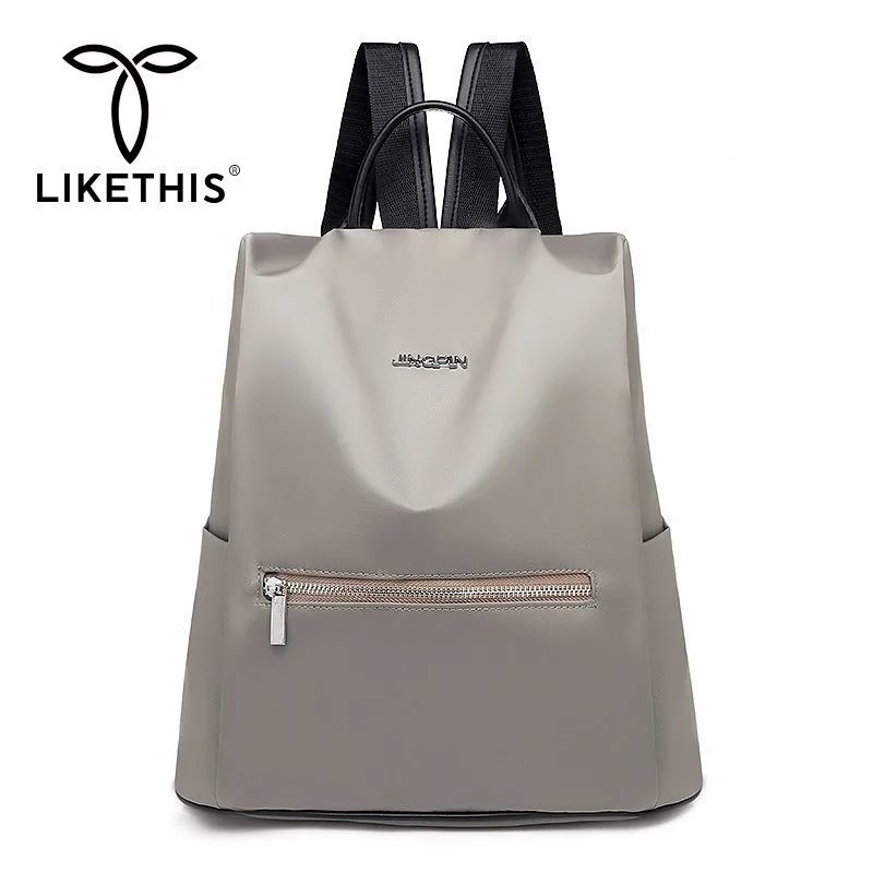 LIKETHIS Women Backpack Fashion Vintage Solid Black Shoulder Bag Bolsa Feminina Simple Style Large Capacity Travel Bag Mochila
LIKETHIS Women Backpack Fashion Vintage Solid Black Shoulder Bag Bolsa Feminina Simple Style Large Capacity Travel Bag Mochila
