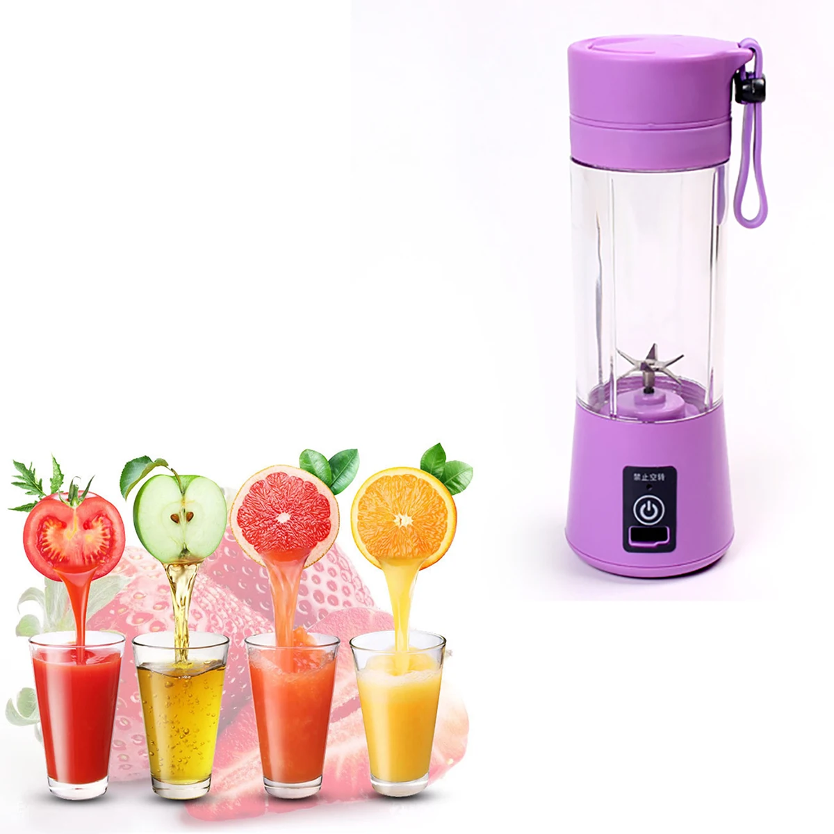 Portable USB Rechargeable Press Juicer Tool Household Juice Bottle Mini Travel Small Fruit Squeezer Machine Handheld Juice Cup
Portable USB Rechargeable Press Juicer Tool Household Juice Bottle Mini Travel Small Fruit Squeezer Machine Handheld Juice Cup