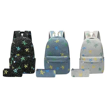 2pcs/set Canvas Students Pencil Change Case Preppy Style Backpack Shoulder School Travel Bags Backpacks for Teenager Girls
2pcs/set Canvas Students Pencil Change Case Preppy Style Backpack Shoulder School Travel Bags Backpacks for Teenager Girls
