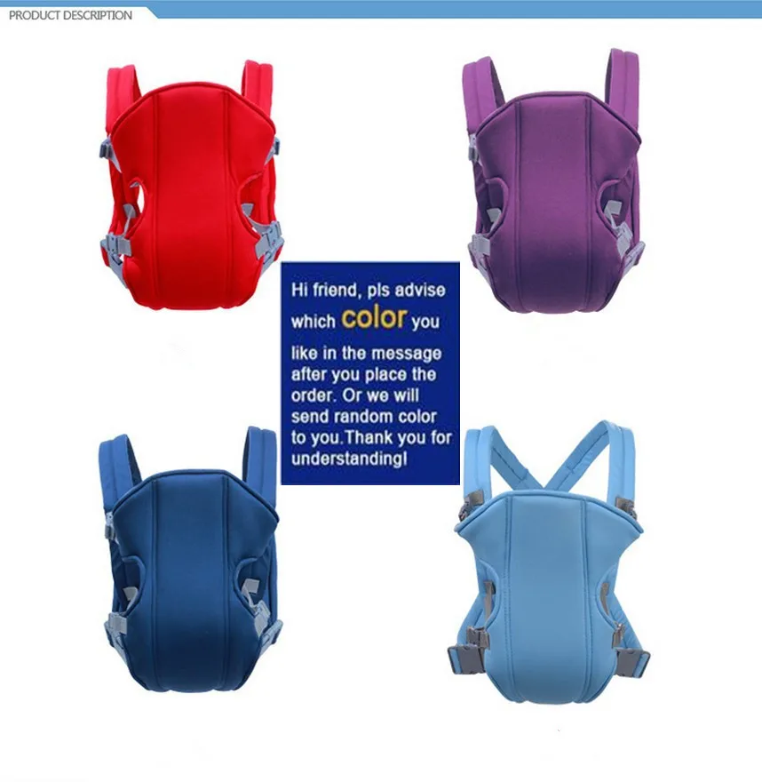 Baby Carriers Cotton Infant Backpack & Carriers Kid Carriage Baby Wrap Sling Child Care Product Baby Carrier Wholesale
Baby Carriers Cotton Infant Backpack & Carriers Kid Carriage Baby Wrap Sling Child Care Product Baby Carrier Wholesale