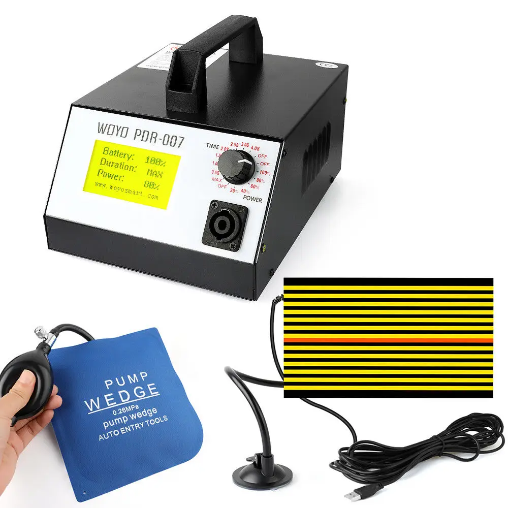 WOYO-007220v Car Paintless Dent Removal Repair Tool Electromagnetic Induction Just 30 Seconds Repair Machine With LED Lights
WOYO-007220v Car Paintless Dent Removal Repair Tool Electromagnetic Induction Just 30 Seconds Repair Machine With LED Lights