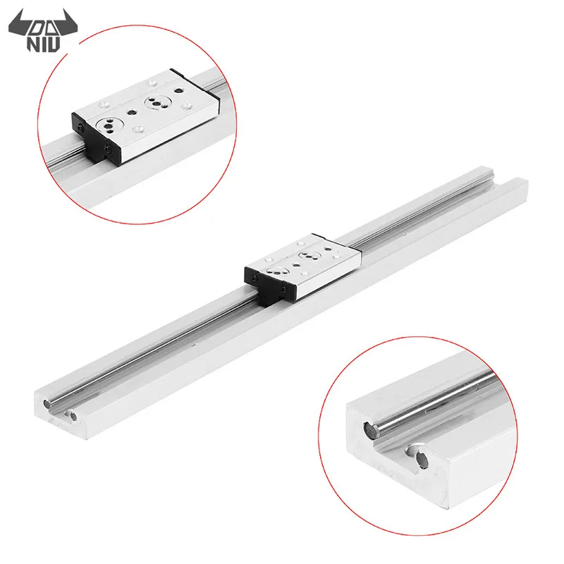 DANIU Durable 500mm Length SGR15 Linear Rail Guide With SGB15 4 Wheel Linear Rail Block CNC Tool
DANIU Durable 500mm Length SGR15 Linear Rail Guide With SGB15 4 Wheel Linear Rail Block CNC Tool