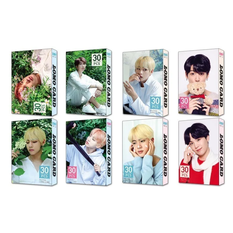 30pcs/set K-pop Bangtan Boys Album Lomo Cards New Fashion Paper Photo Card Hd Photocard
30pcs/set K-pop Bangtan Boys Album Lomo Cards New Fashion Paper Photo Card Hd Photocard