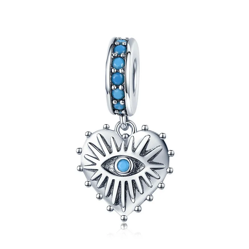 MOWIMO 2019 Bohemian Heart Blue Eye Bead 925 Sterling Silver Charms Fit Original Pandora Bracelets Pendant Women Jewelry BKC873
MOWIMO 2019 Bohemian Heart Blue Eye Bead 925 Sterling Silver Charms Fit Original Pandora Bracelets Pendant Women Jewelry BKC873