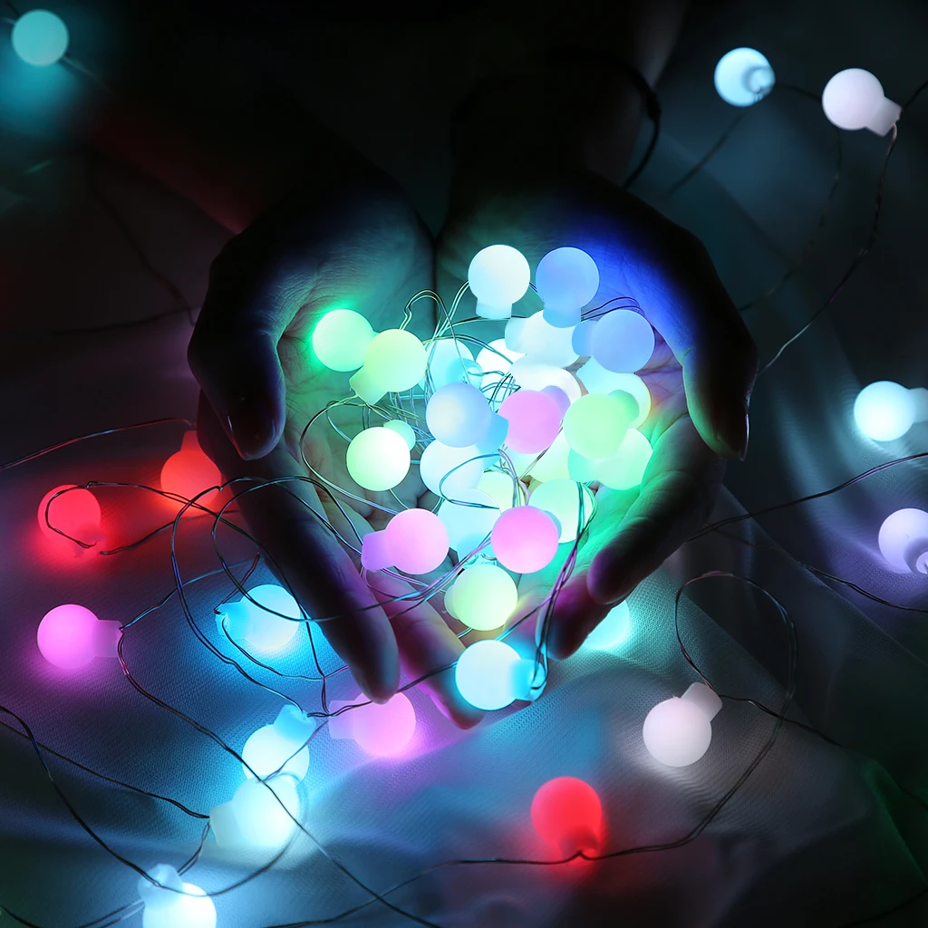 50LEDs 10M USB Fairy Garland Ball LED String Light Waterproof Auto Color Changing Energy Saving High Brightness Christmas Decor
50LEDs 10M USB Fairy Garland Ball LED String Light Waterproof Auto Color Changing Energy Saving High Brightness Christmas Decor