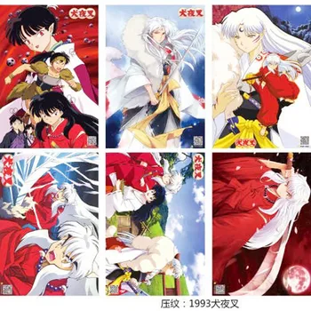 8 pcs/set Anime Inuyasha Embossed poster Figure Higurashi Kagome Kikyou Sango sticker for gifts
8 pcs/set Anime Inuyasha Embossed poster Figure Higurashi Kagome Kikyou Sango sticker for gifts
